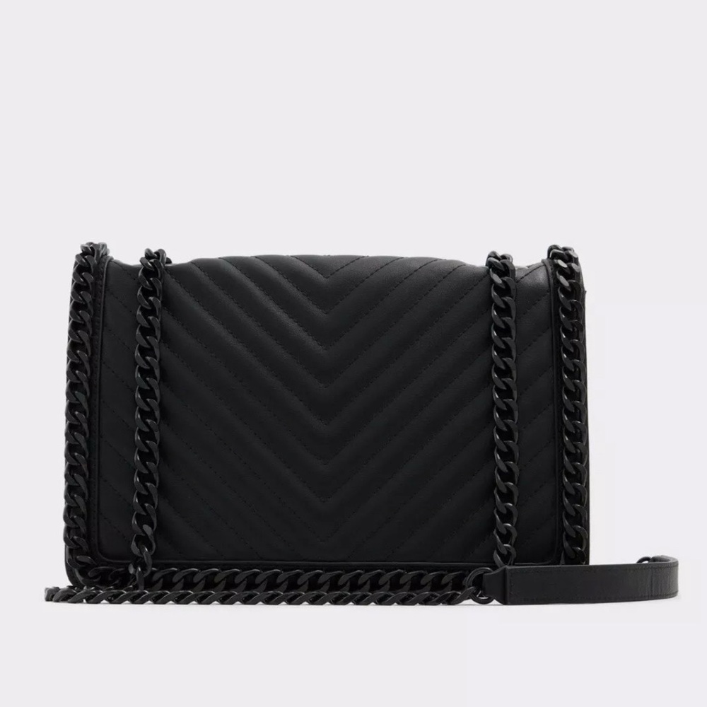 NWT Aldo Black MEDIUM Greenwald Crossbody Bag